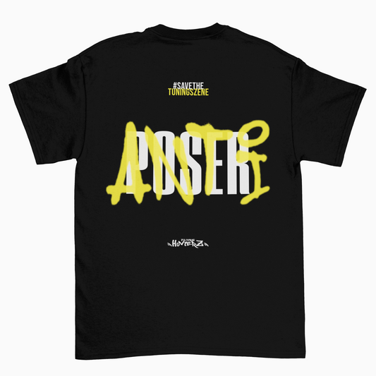 Anti Poser Graffiti (Backprint) - Unisex Shirt