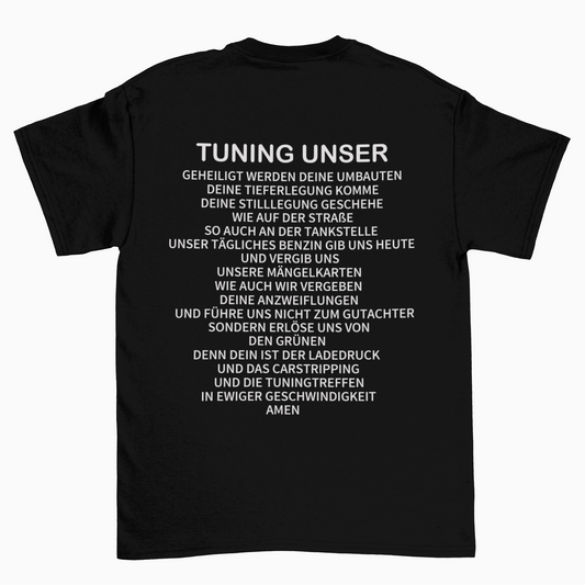 Tuning Unser (Backprint)  - Unisex Shirt
