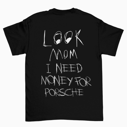 Look Mom - Porsche (Backprint)  - Unisex Shirt