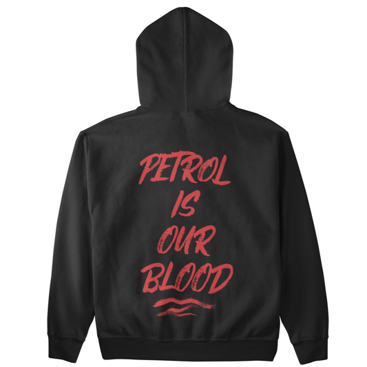 Petrol Blood (Backprint) - Unisex Hoodie