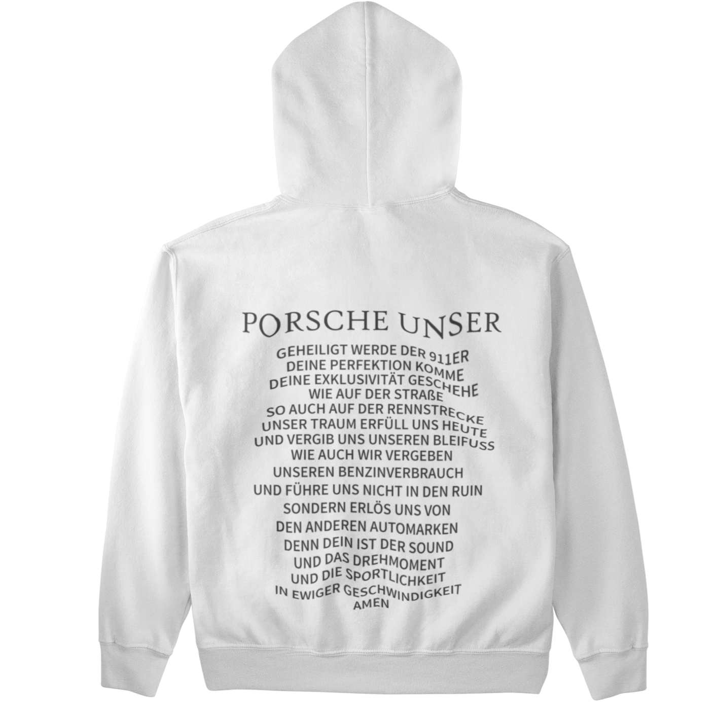 Porsche Unser (Backprint)  - Unisex Hoodie