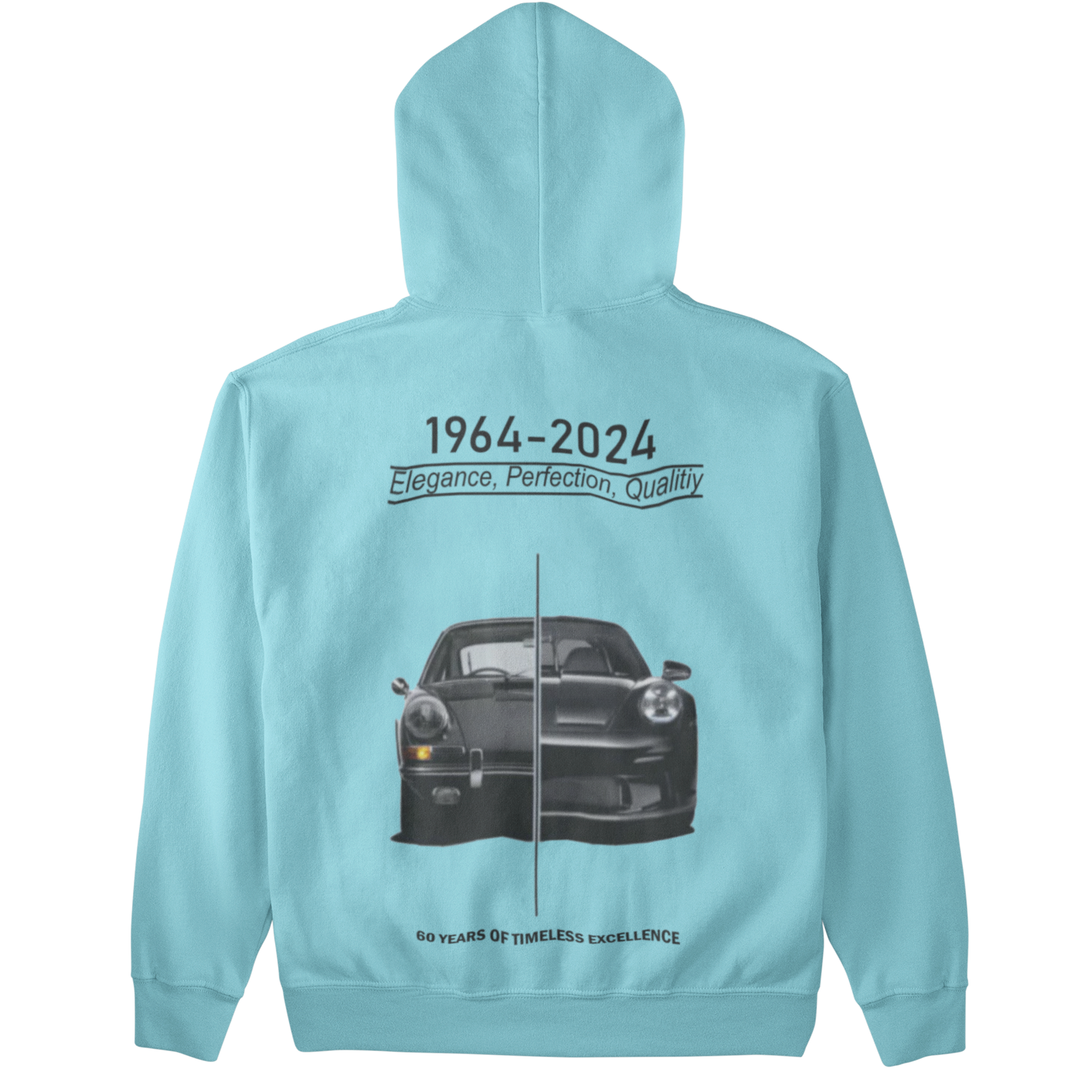 60 Jahre 911er (Backprint)  - Unisex Hoodie