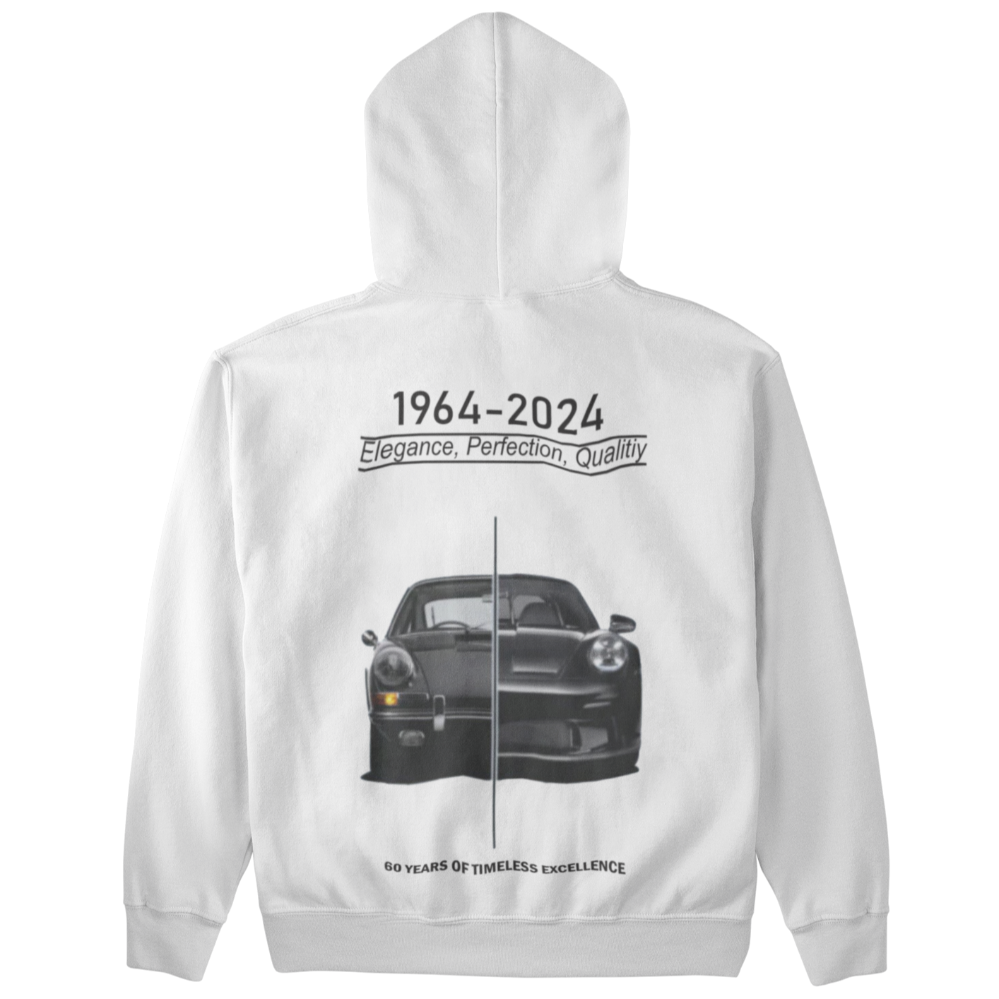 60 Jahre 911er (Backprint)  - Unisex Hoodie