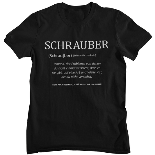 Schrauber Definition - Unisex Shirt